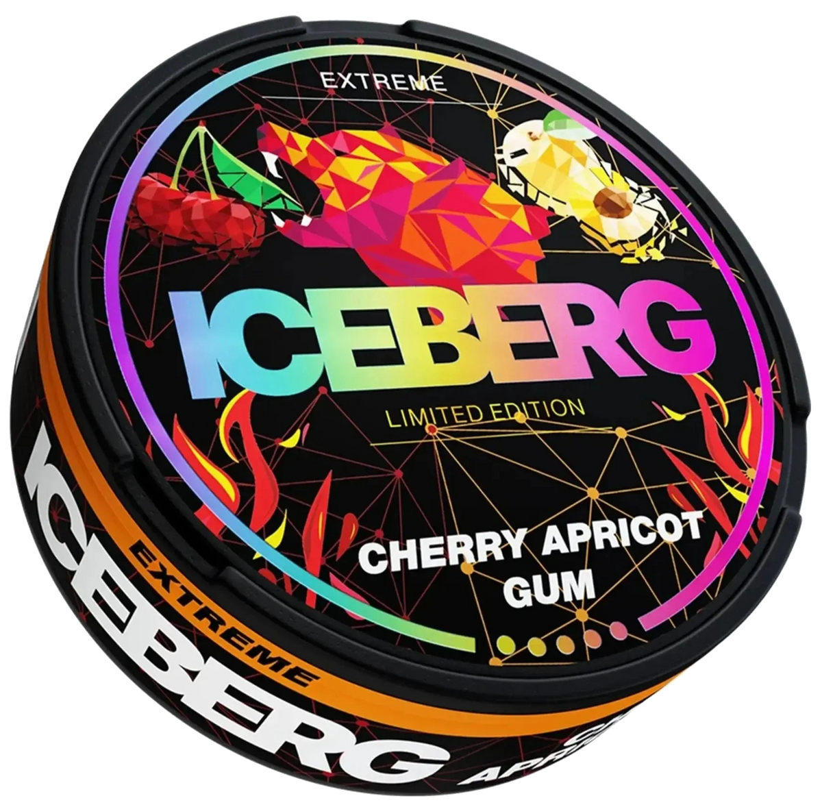 Iceberg Cherry Apricot Gum – Snusbox