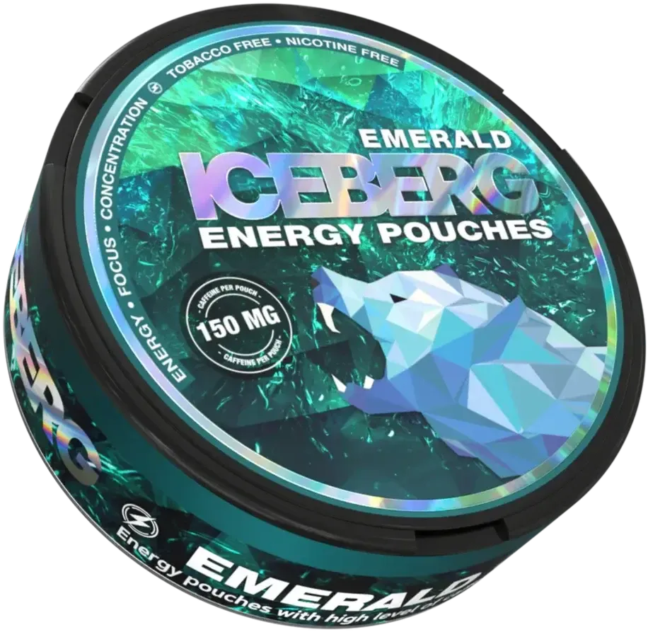 Iceberg Energy Emerald 150mg-Nicotine Pouches-SnusBox