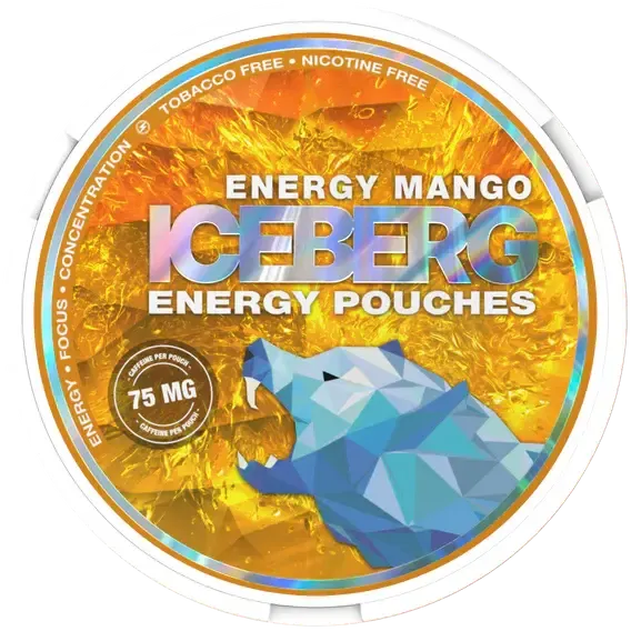 Iceberg Energy Mango 75mg-Energy Pouches-SnusBox