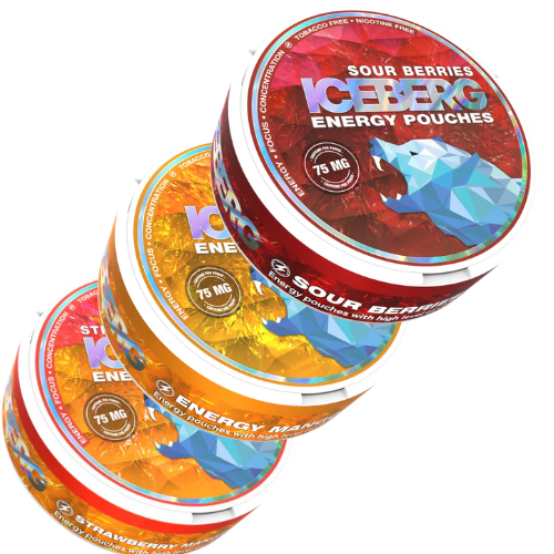 Iceberg Energy Mix-Pack-Energy Pouches-SnusBox