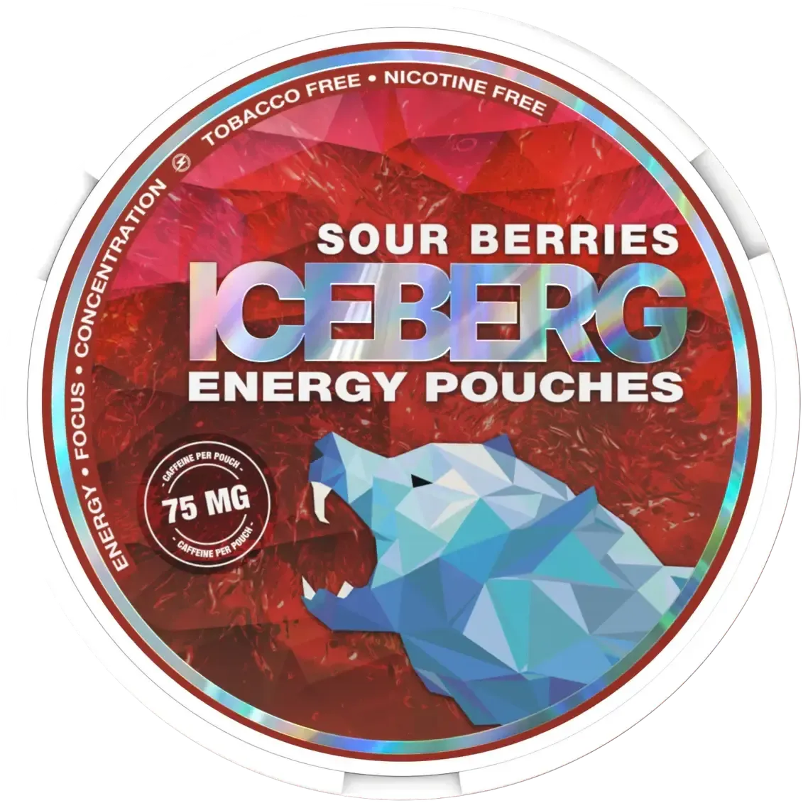 Iceberg Energy Sour Berries 75 mg-Nicotine Pouches-SnusBox