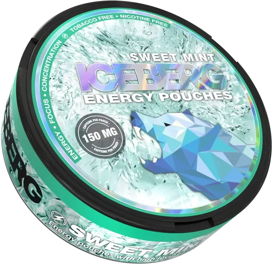 Iceberg Energy Sweet Mint 150mg-Nicotine Pouches-SnusBox