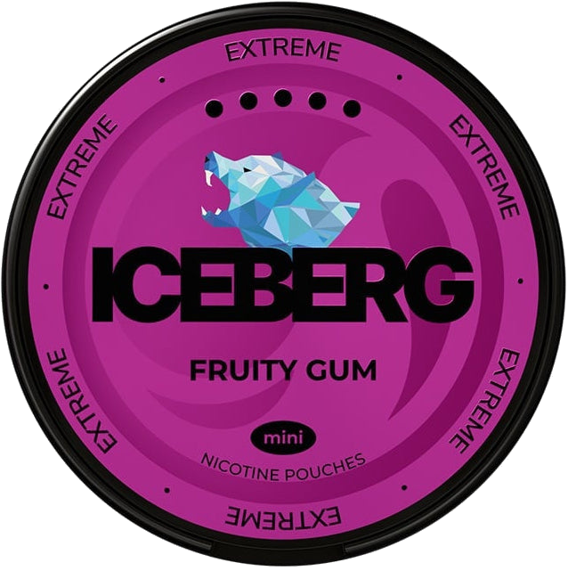 Iceberg Fruity Gum Mini-Nicotine Pouches-SnusBox.eu