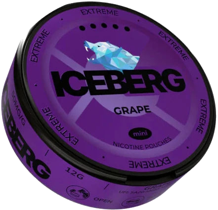 Iceberg Grape Mini-Nicotine Pouches-SnusBox.eu