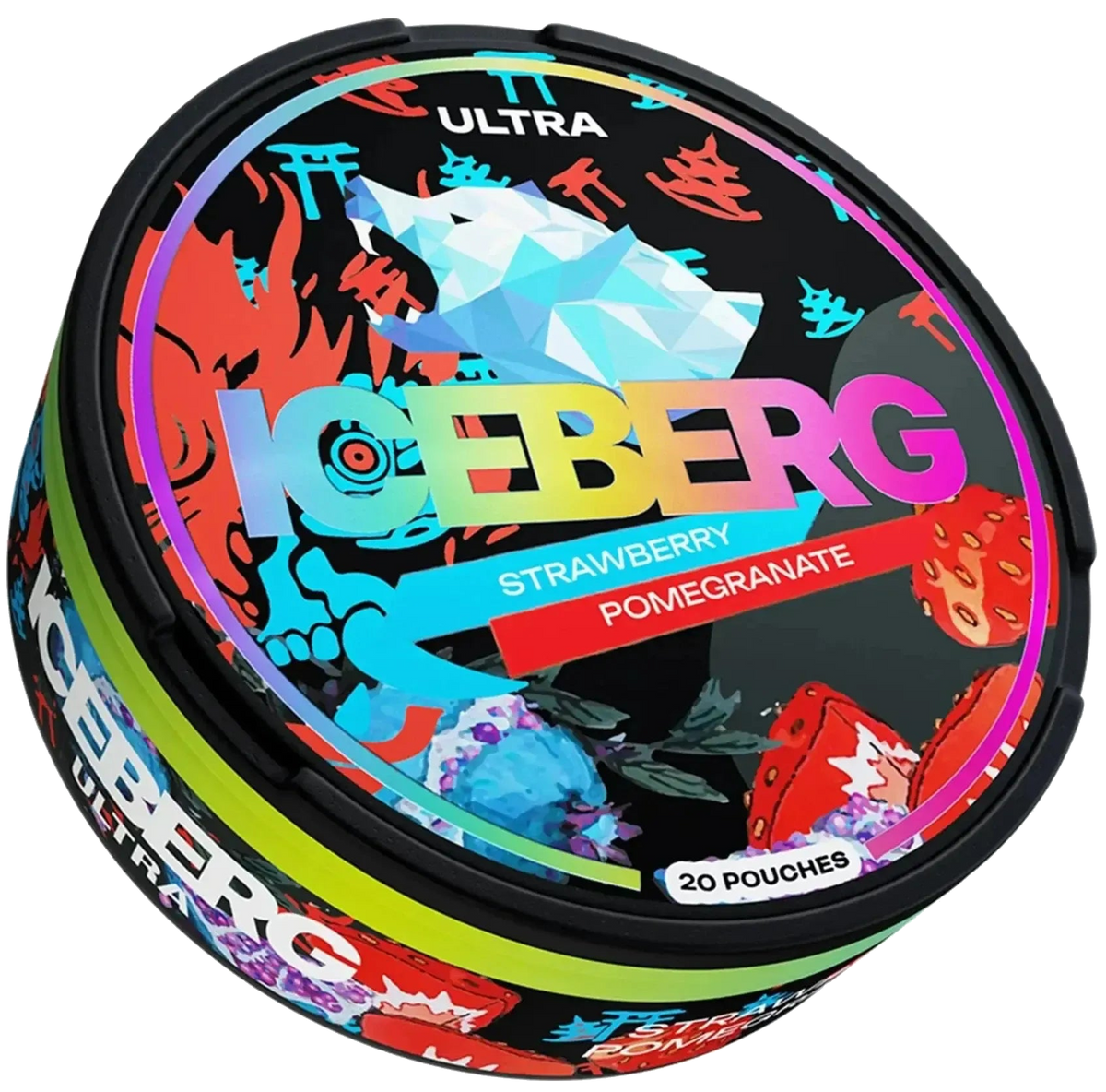 Iceberg Strawberry Pomegranate – Snusbox