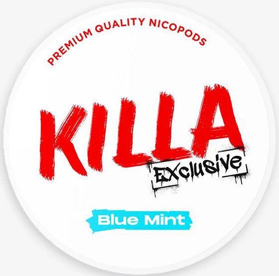 KILLA Exclusive Blue Mint-Nicotine Pouches-SnusBox