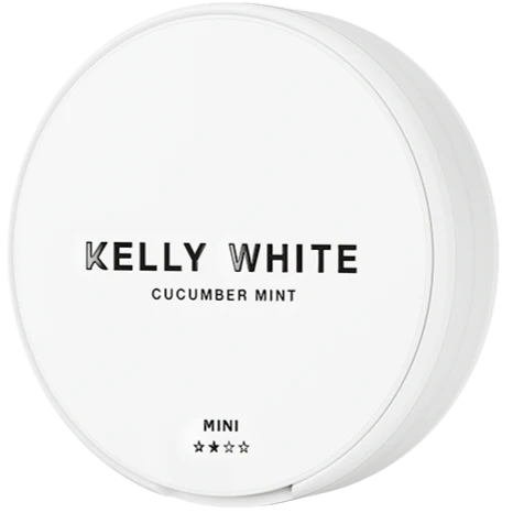 Kelly White Cucumber Mint Mini – Snusbox
