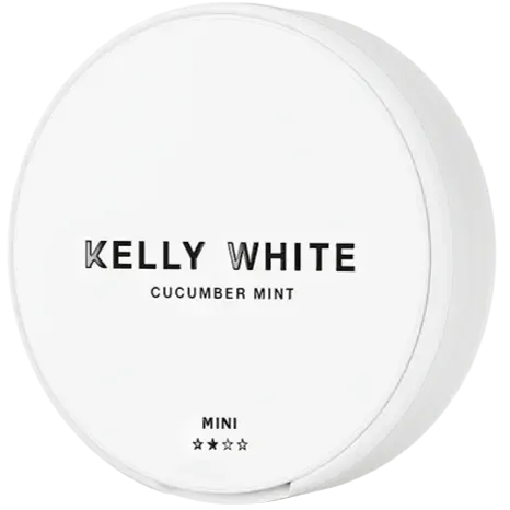 Kelly White Cucumber Mint Mini – Snusbox