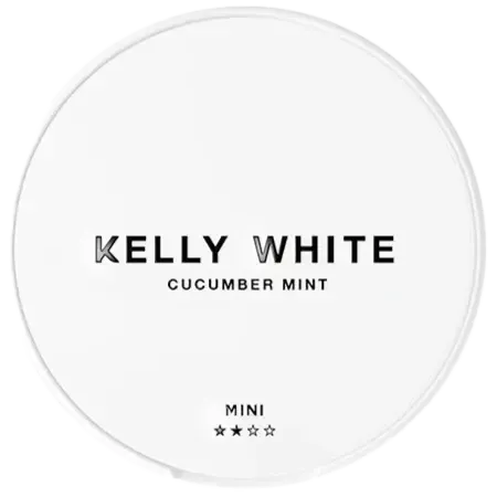 Kelly White Cucumber Mint Mini – Snusbox
