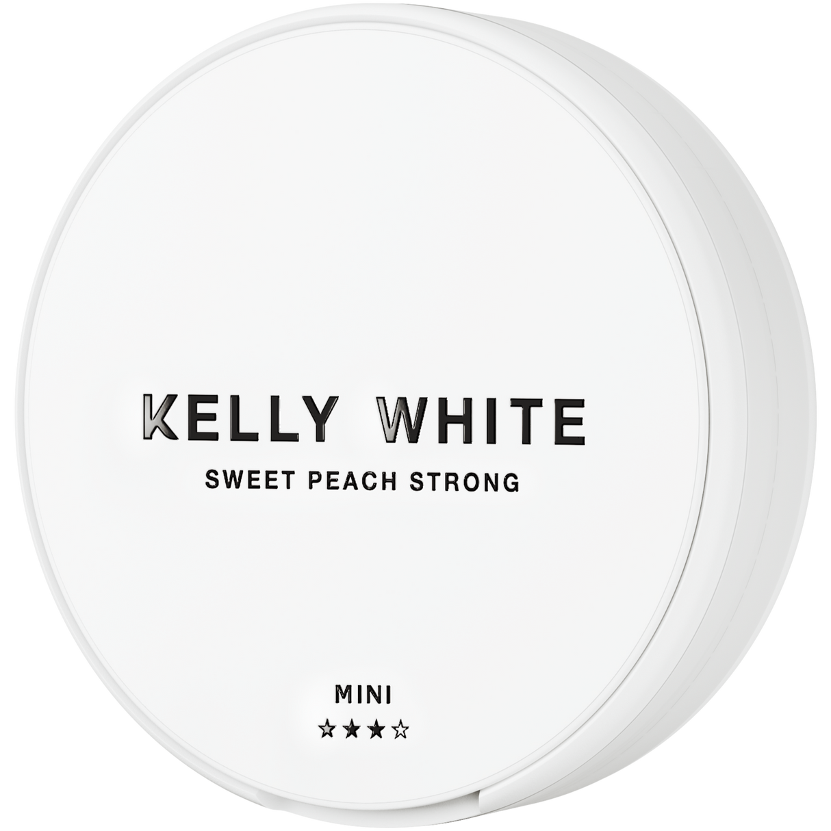 Kelly White Sweet Peach Mini – Snusbox