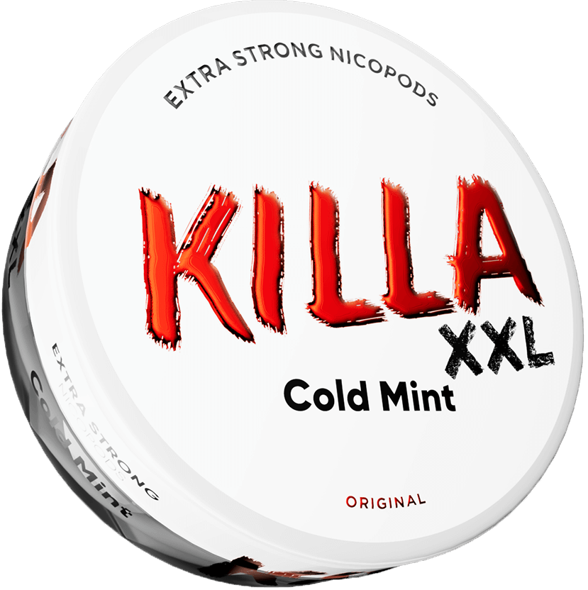 Killa Cold Mint XXL-Nicotine Pouches-SnusBox