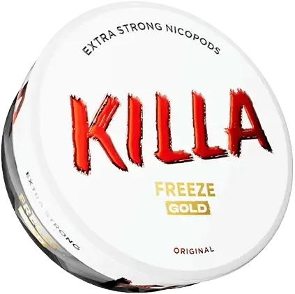Killa Freeze Gold-Nicotine Pouches-SnusBox