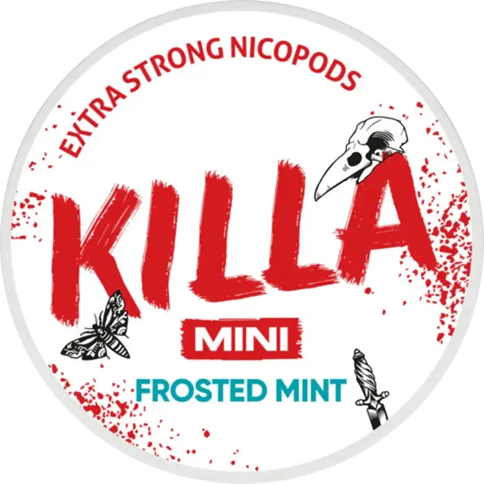 Killa Frosted Mint Mini-Nicotine Pouches-SnusBox