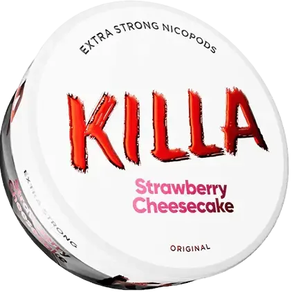 Killa Strawberry Cheesecake-Nicotine Pouches-SnusBox
