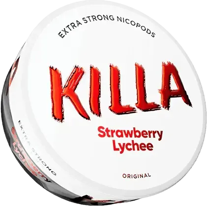 Killa Strawberry Lychee-Nicotine Pouches-SnusBox