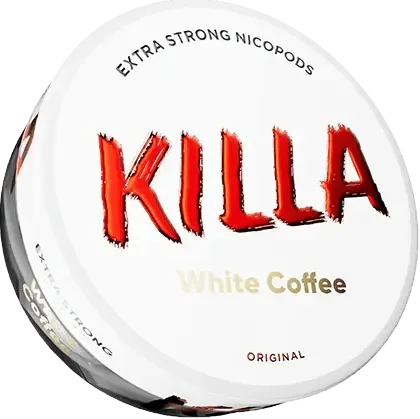 Killa White Coffee-Nicotine Pouches-SnusBox