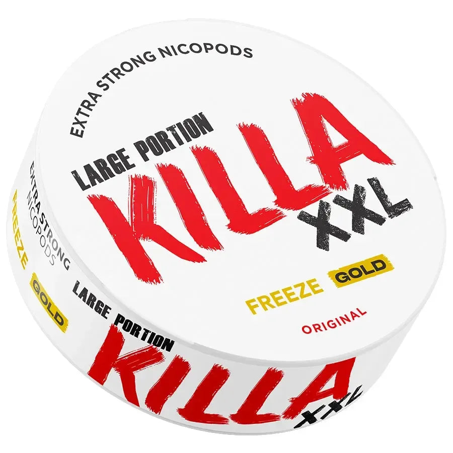 Killa XXL Large Portion Freeze Gold - Bundle – Snusbox