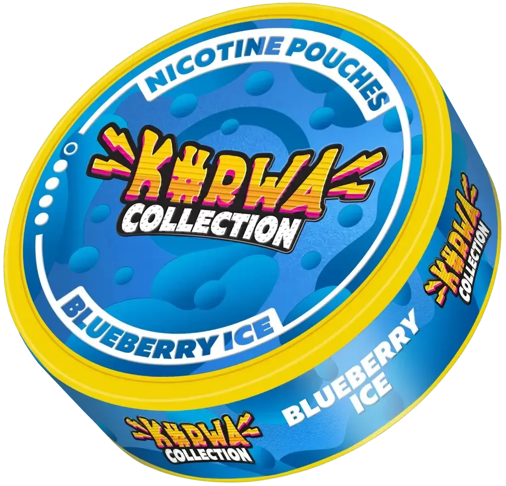 Kurwa Blueberry Ice-Nicotine Pouches-SnusBox