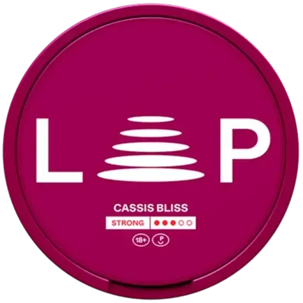 LOOP Cassis Bliss Strong – Snusbox