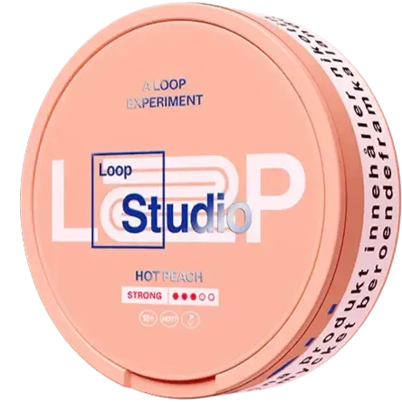 LOOP Hot Peach Strong – Snusbox