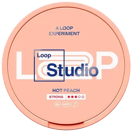 LOOP Hot Peach Strong – Snusbox