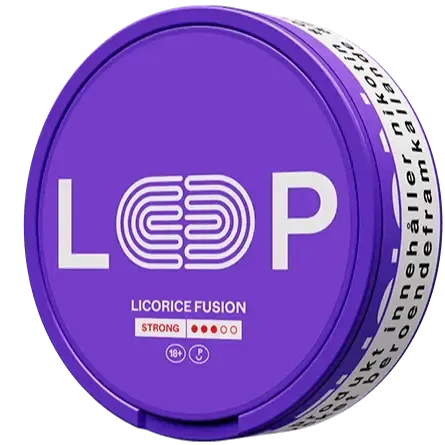LOOP Licorice Fusion Strong – Snusbox