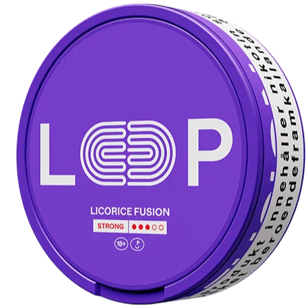 LOOP Licorice Fusion Strong – Snusbox