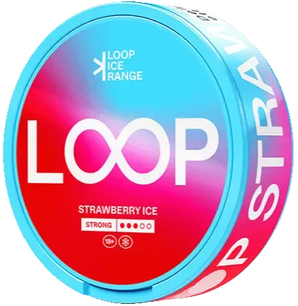 LOOP Strawberry Ice Strong – Snusbox