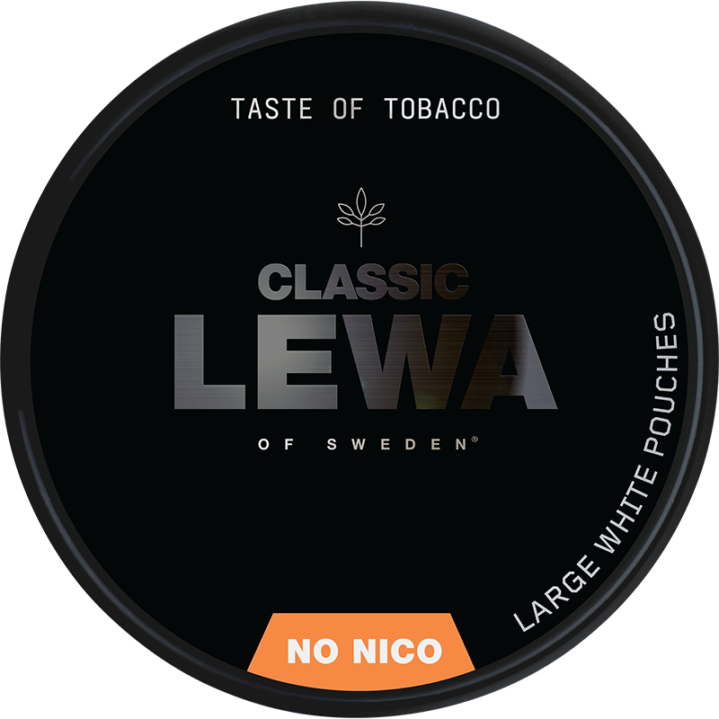 Lewa Classic Taste Of Tobacco No Nico-Nicotine Free-SnusBox