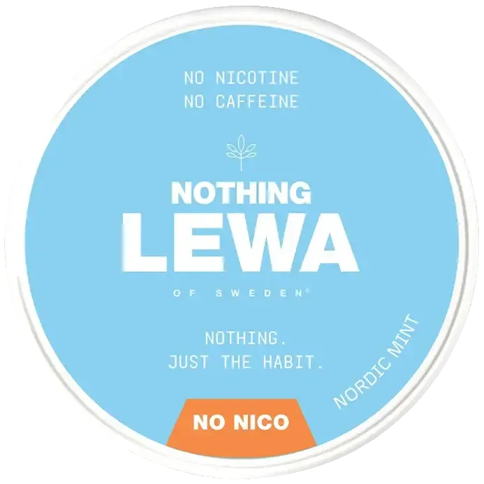 Lewa Nothing Nordic Mint No Nico-Nicotine Free-SnusBox