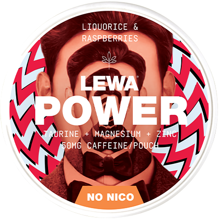 Lewa Power Raspberry & Liquorice – Snusbox