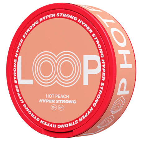 Loop Hot Peach Hyper Strong - Bundle – Snusbox