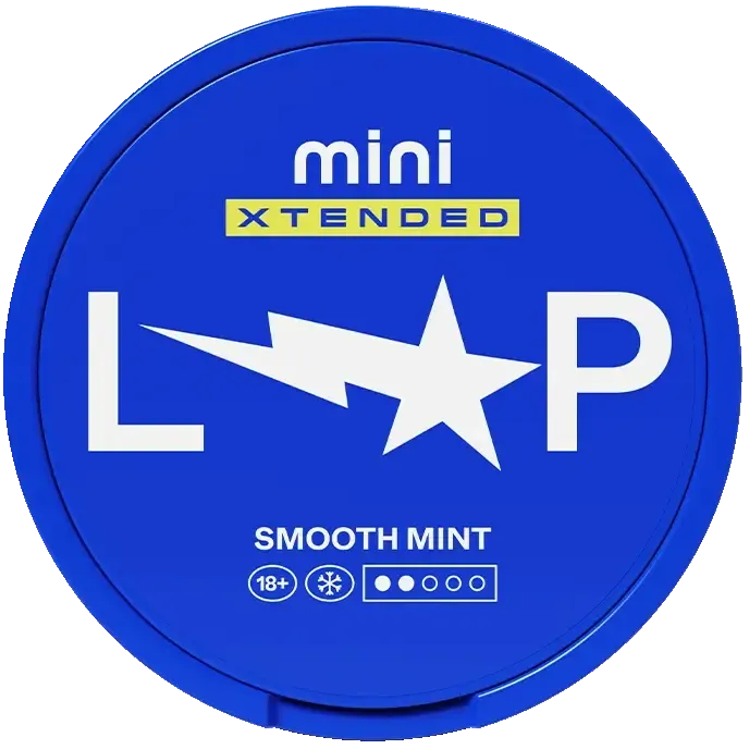 LOOP Mini Xtended Smooth Mint-Nicotine Pouches-SnusBox