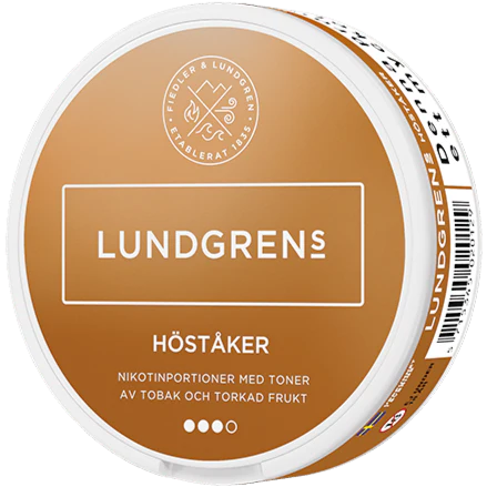 Lundgrens Höståker All White – Snusbox