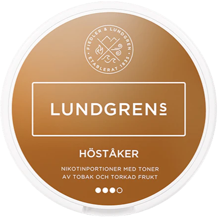 Lundgrens Höståker All White – Snusbox