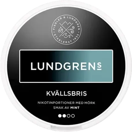 Lundgrens Kvällsbris All White – Snusbox