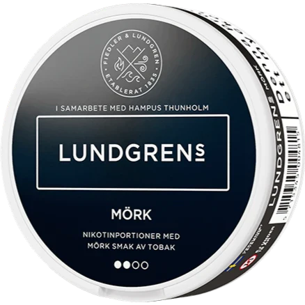 Lundgrens Mörk All White – Snusbox
