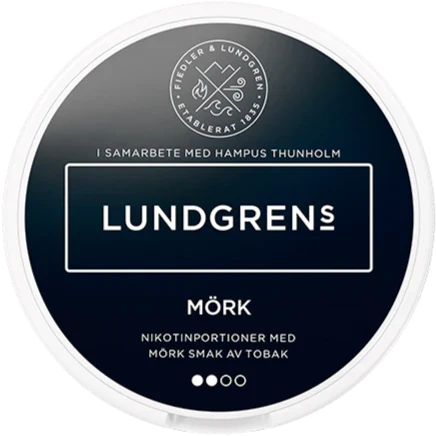 Lundgrens Mörk All White – Snusbox