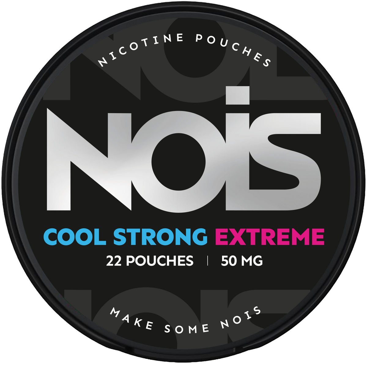 NOIS Cool Strong Extreme-Nicotine Pouches-SnusBox