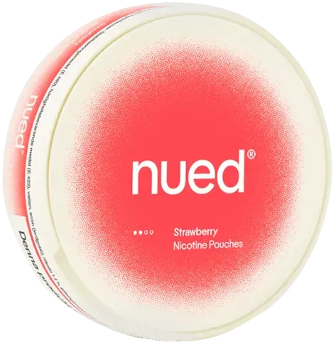 Nued Strawberry-Nicotine Pouches-SnusBox