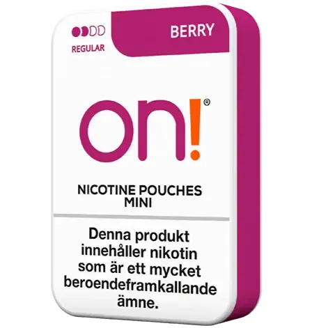 On! Berry 3mg – Snusbox