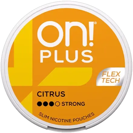 On! Plus Citrus Slim Strong – Snusbox
