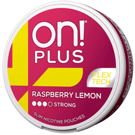 On! Plus Raspberry Lemon Strong – Snusbox