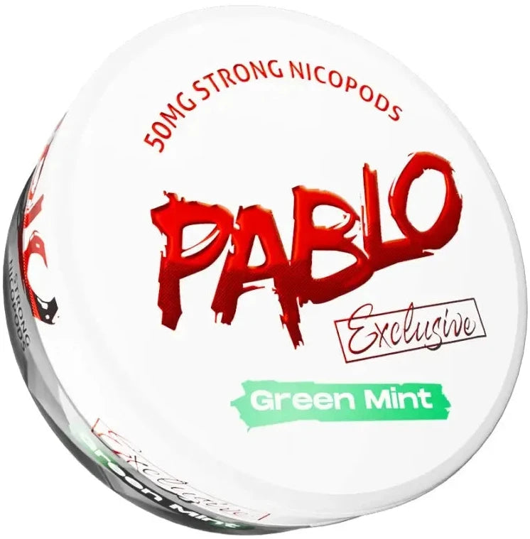 Pablo Exclusive Green Mint – Snusbox