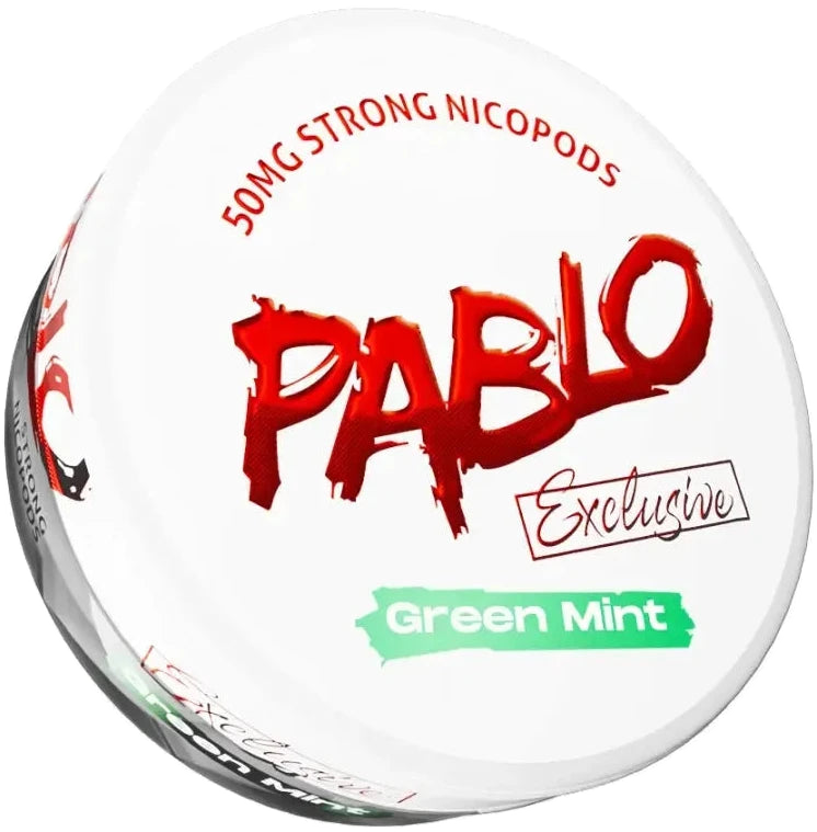 Pablo Exclusive Green Mint – Snusbox