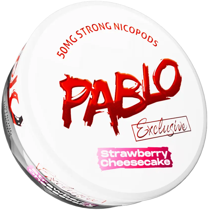 Pablo Exclusive Strawberry Cheesecake – Snusbox