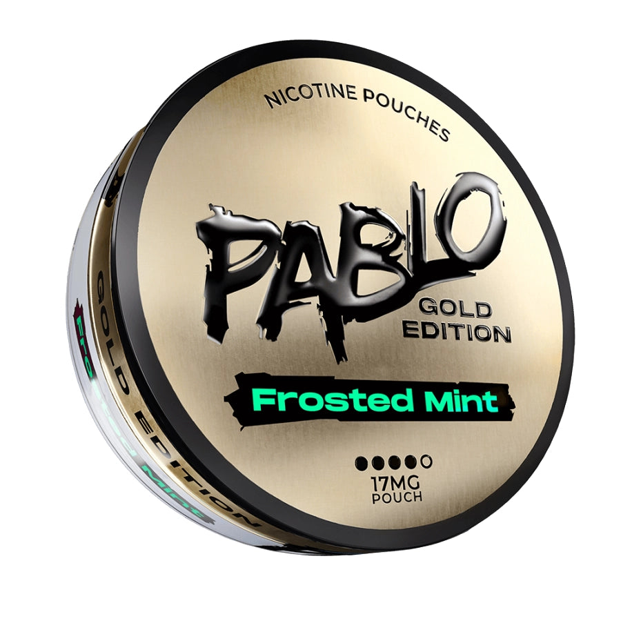 Pablo Gold Edition Frosted Mint – Snusbox