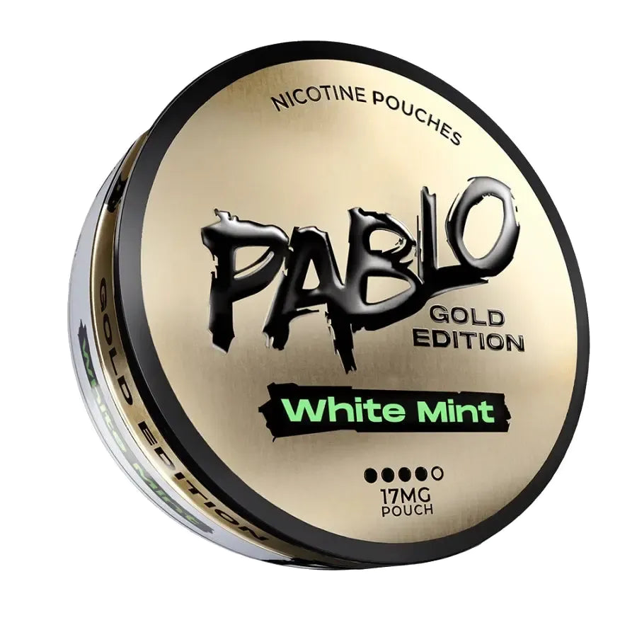 Pablo Gold Edition White Mint – Snusbox