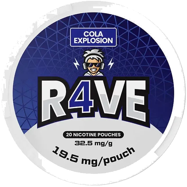 R4VE Cola Explosion-Nicotine Pouches-SnusBox