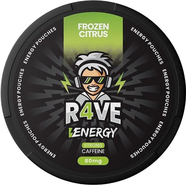 R4VE Frozen Citrus Energy-Nicotine Pouches-SnusBox